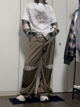 おーすけさん(メンズ・177cm)の夏コーディネート