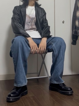 「Maison MIHARA YASUHIRO（メゾンミハラヤスヒロ）のアイテム」を使った、おーすけさん（メンズ・177cm）の春コーディネート