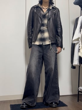 おーすけさん（メンズ・177cm）の春コーディネート