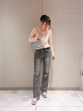 「31 Sons de mode（トランテアン　ソン　ドゥ　モード）のアイテム」を使った、izukiさん（レディース・169cm）の夏コーディネート