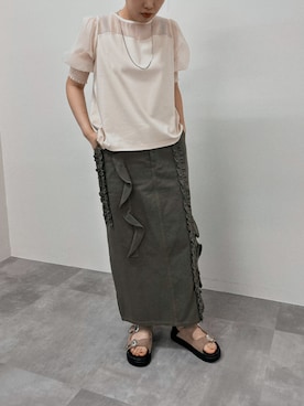 「Julep（ジュレップ）のアイテム」を使った、ジュレップさん（レディース・158cm）の夏コーディネート