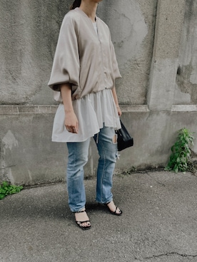 「Julep（ジュレップ）のアイテム」を使った、ジュレップさん（レディース・168cm）の春コーディネート