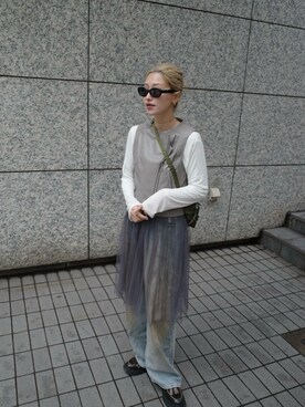 「Julep（ジュレップ）のアイテム」を使った、ジュレップさん（レディース・163cm）の春コーディネート