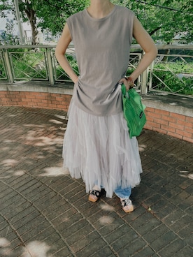 「Julep（ジュレップ）のアイテム」を使った、ジュレップさん（レディース・168cm）の春コーディネート