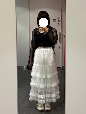 「NOVESSEL（ノベセル）のアイテム」を使った、るんるんさん（レディース・161cm）の夏コーディネート