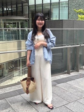 CHISATOさん（レディース・153cm）の夏コーディネート