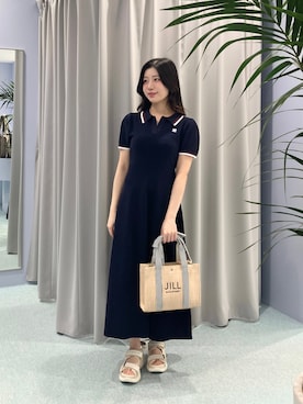 「JILL by JILL STUART（ジルバイジルスチュアート）のアイテム」を使った、runaさん（レディース・153cm）の夏コーディネート