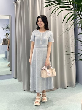 「JILL by JILL STUART（ジルバイジルスチュアート）のアイテム」を使った、runaさん（レディース・153cm）の夏コーディネート