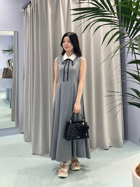 「JILL by JILL STUART（ジルバイジルスチュアート）のアイテム」を使った、runaさん（レディース・153cm）の夏コーディネート