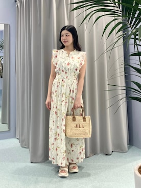 「JILL by JILL STUART（ジルバイジルスチュアート）のアイテム」を使った、runaさん（レディース・153cm）の夏コーディネート