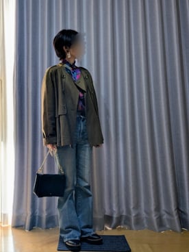 「Handmade（ハンドメイド）のアイテム」を使った、sakuさん（レディース・150cm）の冬コーディネート