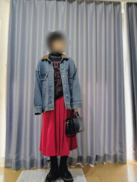 「アイテム（その他アウター）」を使った、sakuさん（レディース・150cm）の冬コーディネート