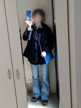 「Viflan（ヴィフラン）のアイテム」を使った、sakuさん（レディース・150cm）の冬コーディネート