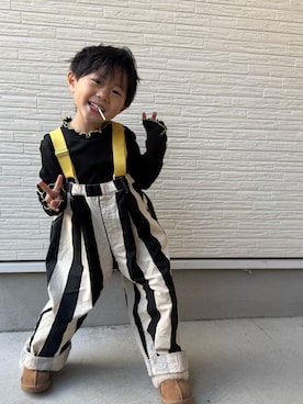 towaさん（キッズ・110cm）の冬コーディネート