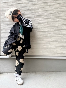 「MARKEY'S（マーキーズ）のアイテム」を使った、towaさん（キッズ・110cm）の冬コーディネート