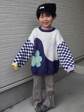 「MARKEY'S（マーキーズ）のアイテム」を使った、towaさん（キッズ・110cm）の冬コーディネート