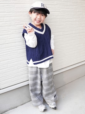 towaさん（キッズ・110cm）の春コーディネート