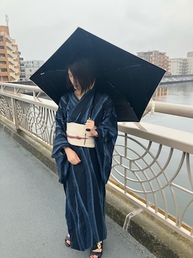 「STUDIOUS(ステュディオス)のアイテム(シューズ)」を使った、pomezzaさん(レディース・158cm)の夏コーディネート
