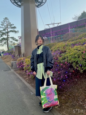 「PUMA(プーマ)のアイテム」を使った、pomezzaさん(レディース・158cm)の冬コーディネート