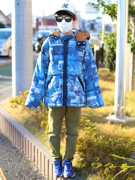 「アイテム（帽子）」を使った、mute1123さん（キッズ・145cm・10代）の冬コーディネート