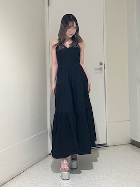山口葵さん(レディース・160cm)の春コーディネート
