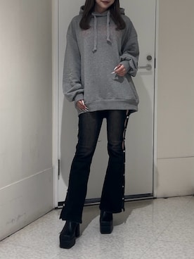 山口葵さん（レディース・160cm）の冬コーディネート