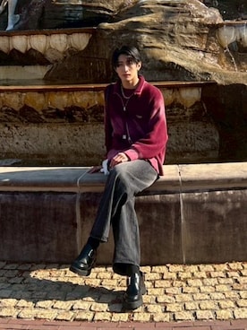 tomi9maguroさん（メンズ・180cm）の冬コーディネート