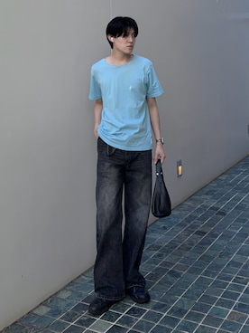 井上真宏さん（メンズ・175cm）の春コーディネート