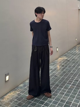 「アイテム（財布/小物）」を使った、井上真宏さん（メンズ・175cm）の秋コーディネート