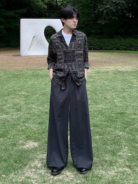 井上真宏さん(メンズ・175cm)の春コーディネート