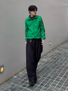 「アイテム（ジャケット/アウター）」を使った、井上真宏さん（メンズ・175cm）の春コーディネート