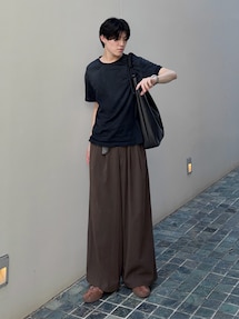 井上真宏｜adidasのスニーカーを使った参考コーディネート