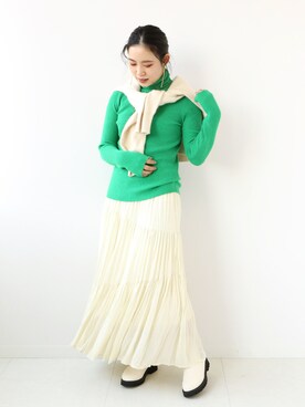 asakoさん（レディース・153cm）の秋コーディネート