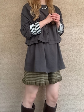 「PILIT（ピリット）のアイテム」を使った、103eeさん（レディース・160cm）の春コーディネート