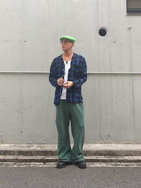 「A.D.S.R.（エーディーエスアール）のアイテム」を使った、matwodamさん（メンズ・180cm）の夏コーディネート
