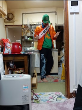 「adidas（アディダス）のアイテム（ブルゾン）」を使った、るるルルさん（メンズ・170cm）の春コーディネート