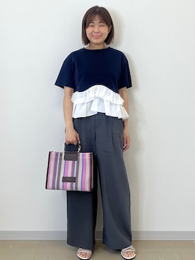 あずささん（レディース・156cm）の夏コーディネート