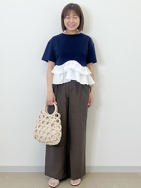 あずささん（レディース・156cm）の夏コーディネート