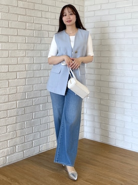 Saekoさん(レディース・159cm)の春コーディネート