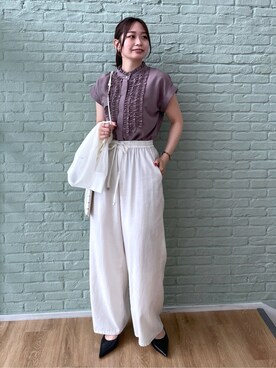 Saekoさん(レディース・159cm)の夏コーディネート