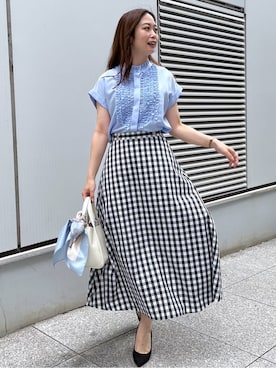 Saekoさん(レディース・159cm)の夏コーディネート