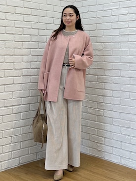 Saekoさん(レディース・159cm)の秋コーディネート