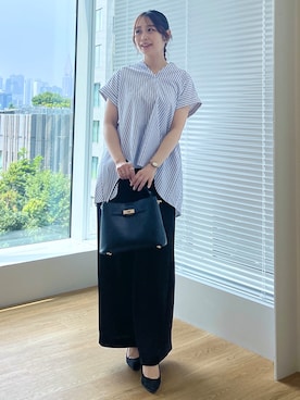 「UNTITLED（アンタイトル）のアイテム」を使った、Saekoさん（レディース・159cm）の夏コーディネート