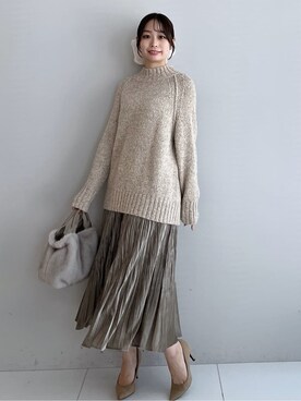 Saekoさん(レディース・159cm)の冬コーディネート