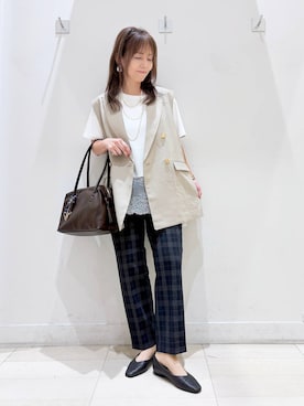 「GLOBAL WORK（グローバルワーク）のアイテム（アクセサリー）」を使った、kimi5amuroaさん（レディース・154cm）の夏コーディネート
