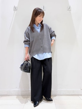 「GLOBAL WORK（グローバルワーク）のアイテム（トップス）」を使った、kimi5amuroaさん（レディース・154cm）の秋コーディネート