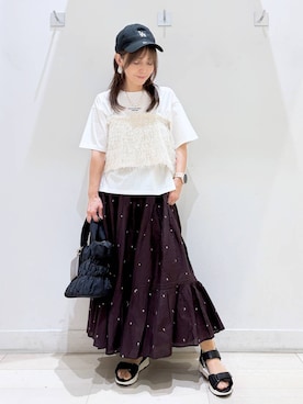 kimi5amuroaさん(レディース・154cm)の夏コーディネート