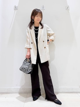 「GLOBAL WORK（グローバルワーク）のスペ軽お財布ショルダー/132336（ショルダーバッグ、その他）」を使った、kimi5amuroaさん（レディース）の夏コーディネート