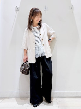 「GLOBAL WORK（グローバルワーク）のアイテム（アクセサリー）」を使った、kimi5amuroaさん（レディース・154cm）の夏コーディネート
