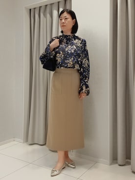 「UNTITLED（アンタイトル）のアイテム（スカート）」を使った、world20001537さん（レディース・170cm）の夏コーディネート